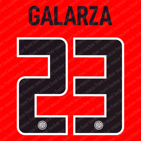 River Plate 2025-2026 Font Vector – Stunning Millonarios Masterpiece