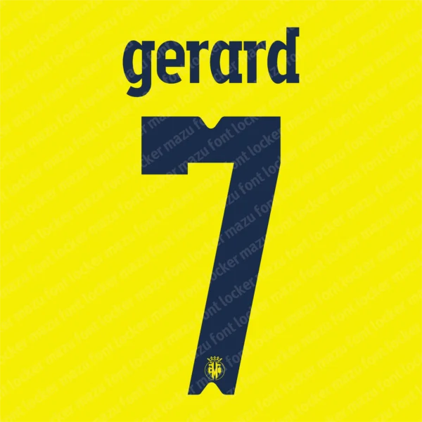 Villarreal UCL 2026-2027 Font Vector – Epic Submarino Amarillo Masterpiece