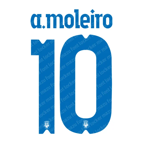 Villarreal UCL 2026-2027 Font Vector – Epic Submarino Amarillo Masterpiece