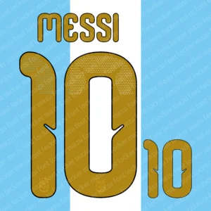 Argentina Messi Final Match 2026 Font