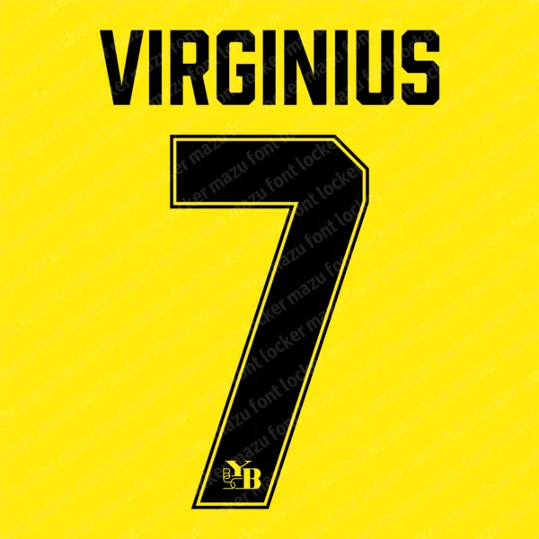 BSC Young Boys 2026-2027 Font Vector – Legendary Gelb-Schwarzen Masterpiece
