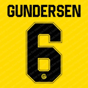 Bodo Glimt UCL 2026-2027 Font