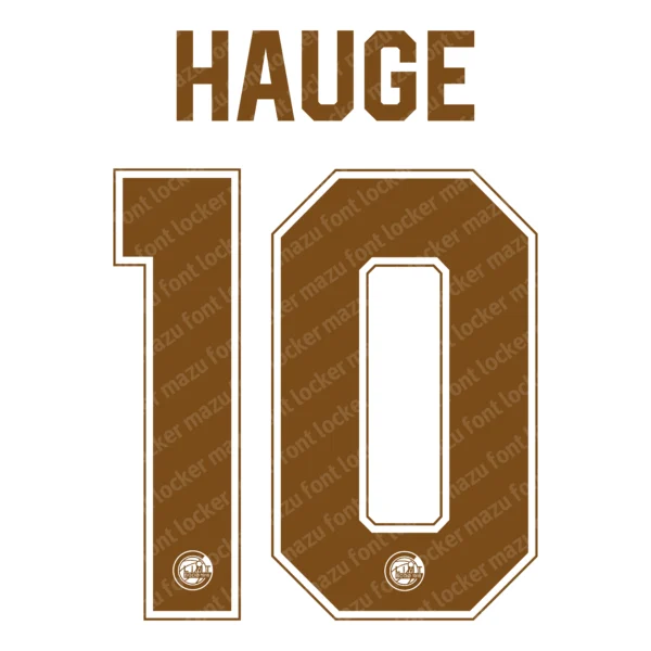 Bodo Glimt UCL 2026-2027 Font Vector – Legendary Superlaget Masterpiece