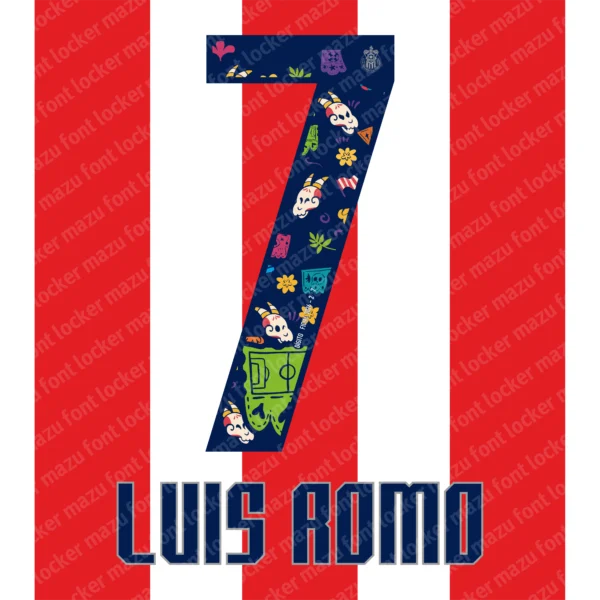 Chivas Guadalajara Dia de Muertos 2026 Font Vector – Legendary Rebaño Sagrado Masterpiece