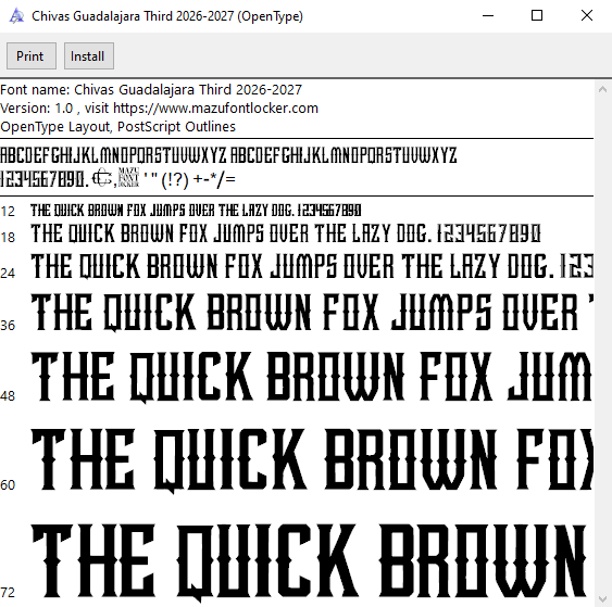 Chivas Guadalajara Third 2026-2027 Font Vector – Epic Rebaño Sagrado Masterpiece