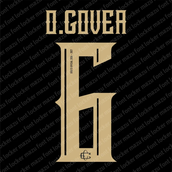 Chivas Guadalajara Third 2026-2027 Font Vector – Epic Rebaño Sagrado Masterpiece