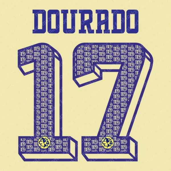Club America 2026-2027 110th Anniversary Font Vector – Legendary Las Águilas Masterpiece