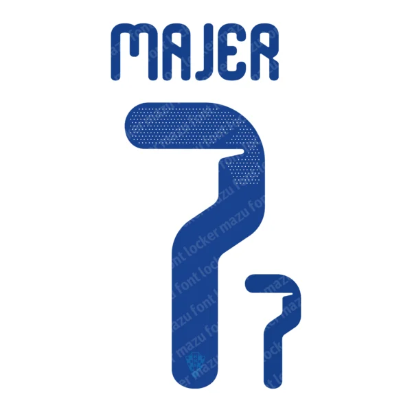 Croatia Nations League 2026 Font Vector – Legendary Vatreni Masterpiece