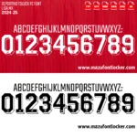 Deportivo Toluca 2024-2025 Font Vector – Legendary Diablos Rojos Masterpiece