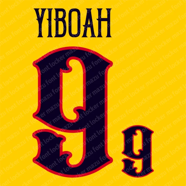 Ecuador 100th Anniversary 2025 Font Vector – Legendary La Tri Masterpiece