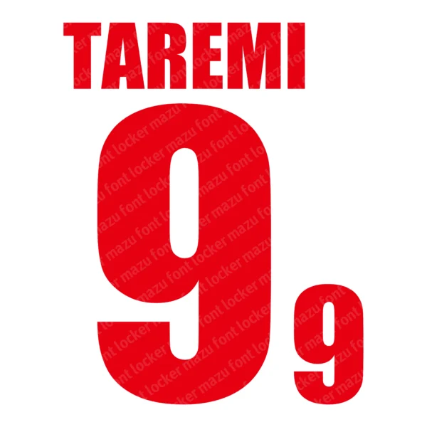Iran World Cup 2022 Font Vector – Legendary Team Melli Masterpiece