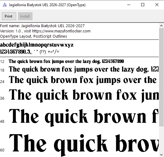 Jagiellonia Białystok UEL 2026-2027 Font Vector – Legendary Żółto-Czerwoni Masterpiece