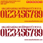 Jagiellonia Białystok UEL 2026-2027 Font Vector – Legendary Żółto-Czerwoni Masterpiece