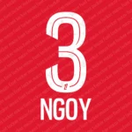 Lille OSC Ligue 1 2026-2027 Font Vector – Legendary Les Dogues Masterpiece