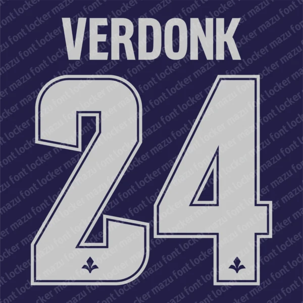 Lille OSC UCL 2026-2027 Font Vector – Epic Les Dogues Masterpiece
