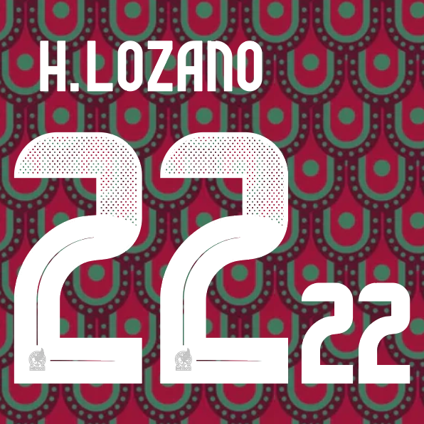Mexico Copa America 2024 Font Vector – Legendary El Tri Masterpiece