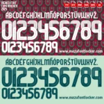Mexico Copa America 2024 Font Vector – Legendary El Tri Masterpiece