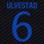 Odense Boldklub 2026-2027 Font Vector – Legendary De Stribede Masterpiece