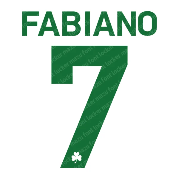 Omonia Nicosia UEL 2026-2027 Font Vector – Legendary Shamrock Masterpiece