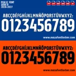 Pisa SC 2026-2027 Font Vector – Legendary Nerazzurri Masterpiece