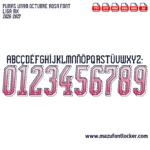 Pumas UNAM Octubre Rosa 2026-2027 Font Vector – Legendary Los Pumas Masterpiece