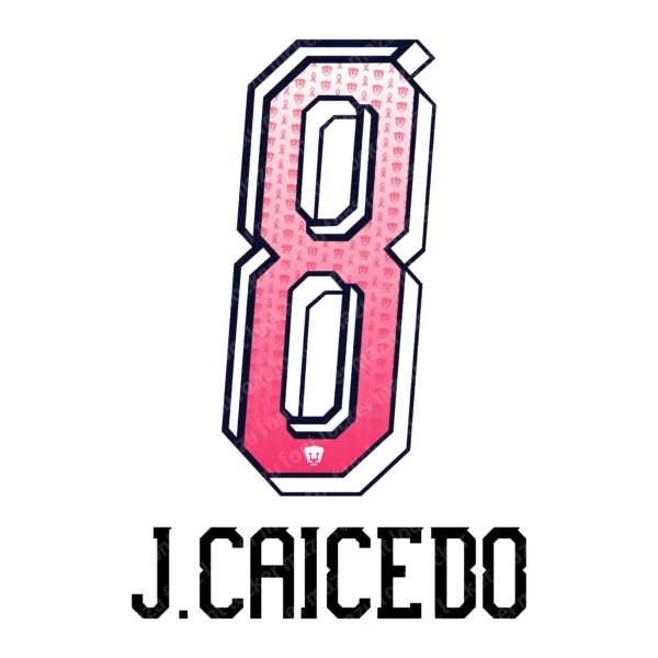 Pumas UNAM Octubre Rosa 2026-2027 Font Vector – Legendary Los Pumas Masterpiece