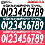 Real Madrid UCL 2018-2019 Font Vector – Epic Los Blancos Masterpiece