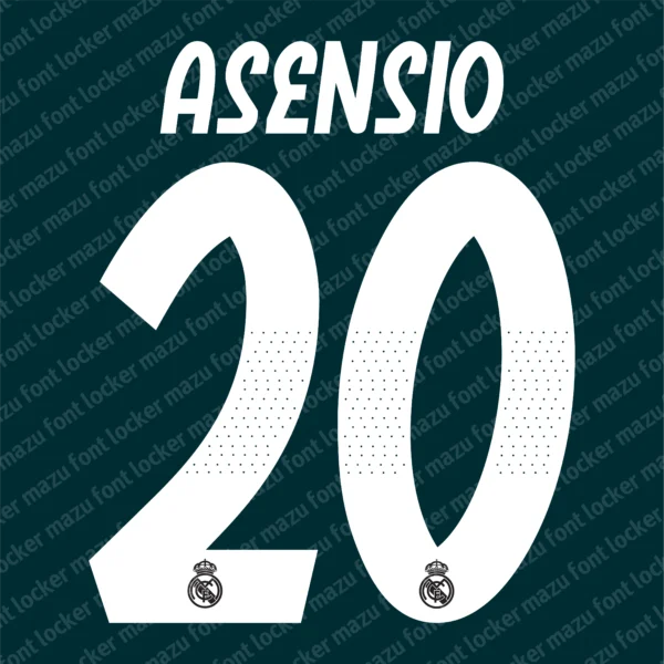 Real Madrid UCL 2018-2019 Font Vector – Epic Los Blancos Masterpiece