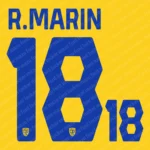 Romania Nations League 2026 Font Vector – Legendary Tricolorii Masterpiece