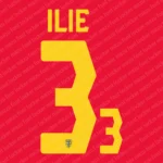 Romania Nations League 2026 Font Vector – Legendary Tricolorii Masterpiece