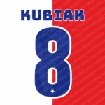 SK Slavia Prague UCL 2026-2027 Font Vector – Legendary Červenobílí Masterpiece