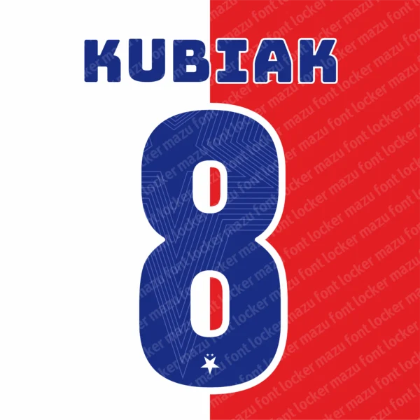 SK Slavia Prague UCL 2026-2027 Font Vector – Legendary Červenobílí Masterpiece
