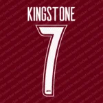 Servette FC 2026-2027 Font Vector – Legendary Grenats Masterpiece