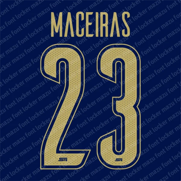 Servette FC 2026-2027 Font Vector – Legendary Grenats Masterpiece