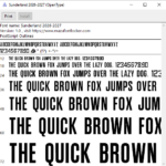 Sunderland 2026-2027 Font Vector – Legendary Black Cats Masterpiece