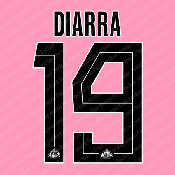 Sunderland 2026-2027 Font Vector – Legendary Black Cats Masterpiece