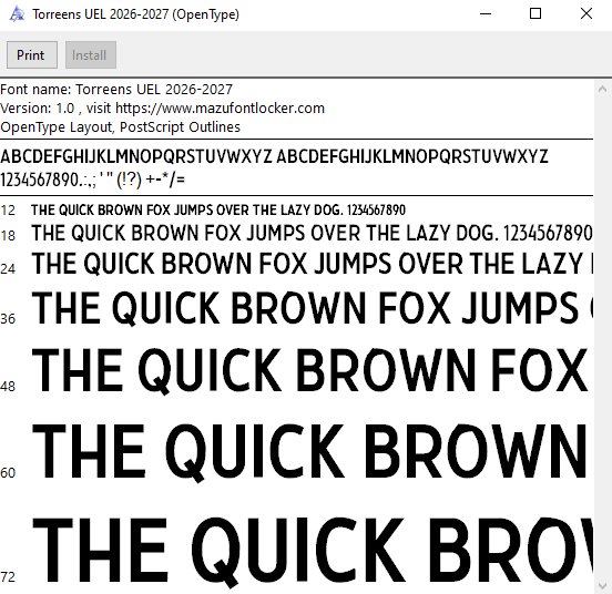 Torreense UEL 2026-2027 Font Vector – Legendary Azul-grenás Masterpiece