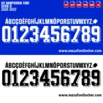 UC Sampdoria 2026-2027 Font Vector – Legendary Blucerchiati Masterpiece