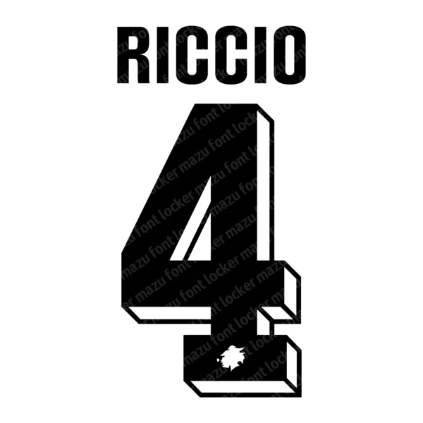 UC Sampdoria 2026-2027 Font Vector – Legendary Blucerchiati Masterpiece