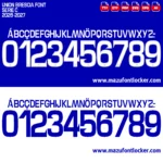 Union Brescia 2026-2027 Font Vector – Legendary Biancazzurri Masterpiece