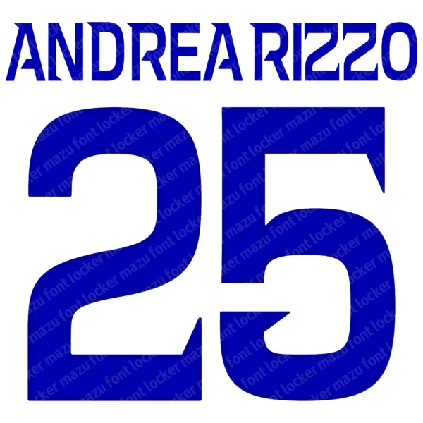 Union Brescia 2026-2027 Font Vector – Legendary Biancazzurri Masterpiece